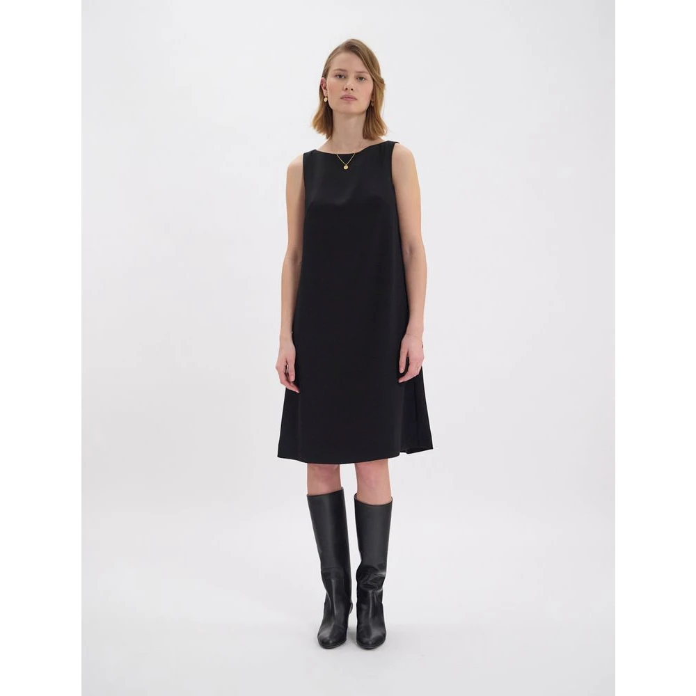 Ines De La Fressange Paris Madeleine Cocktail Dress Black Dames