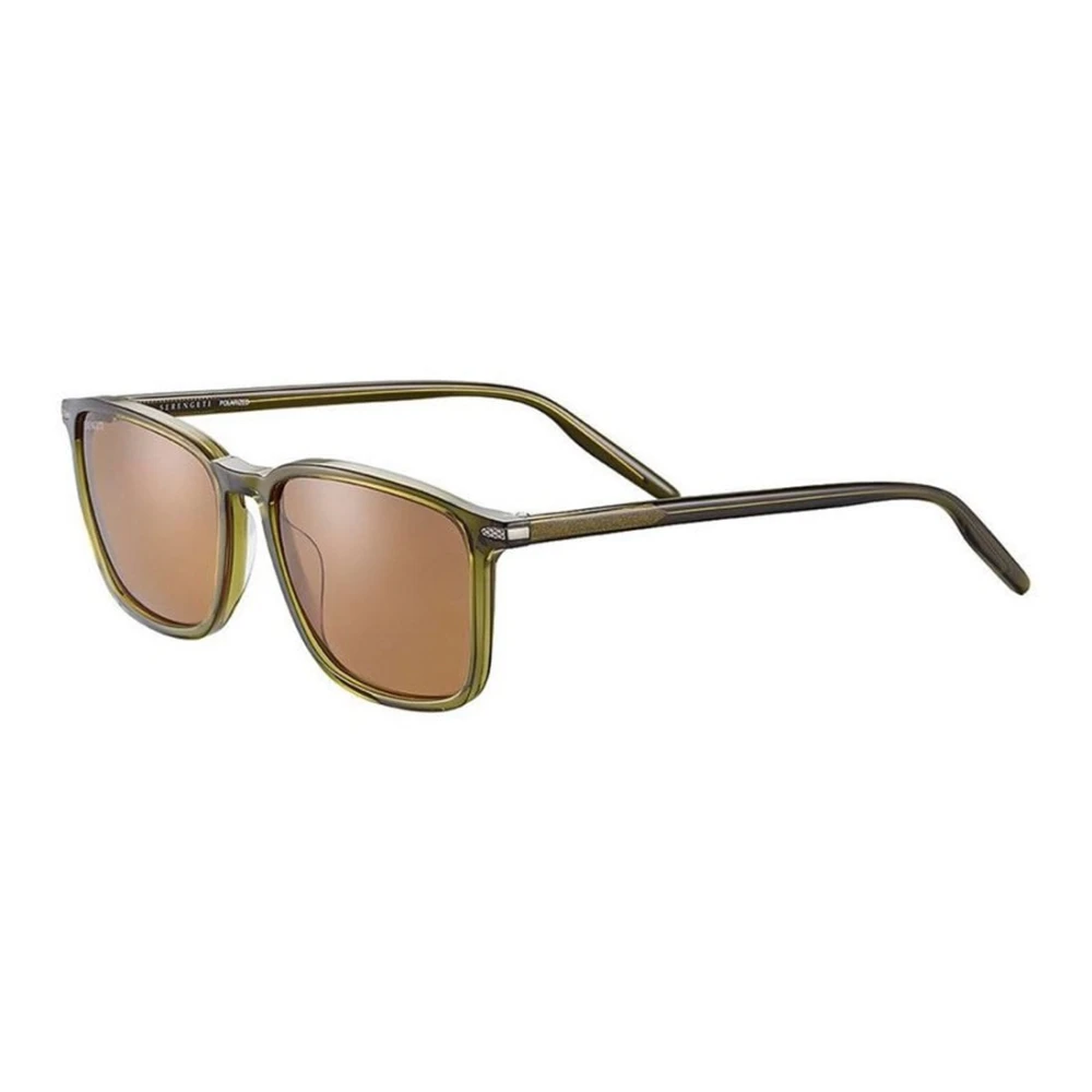 Serengeti Men's Green Lenwood Ss485003 Sunglasses - Sunglasses - 57 Mm - Accessories