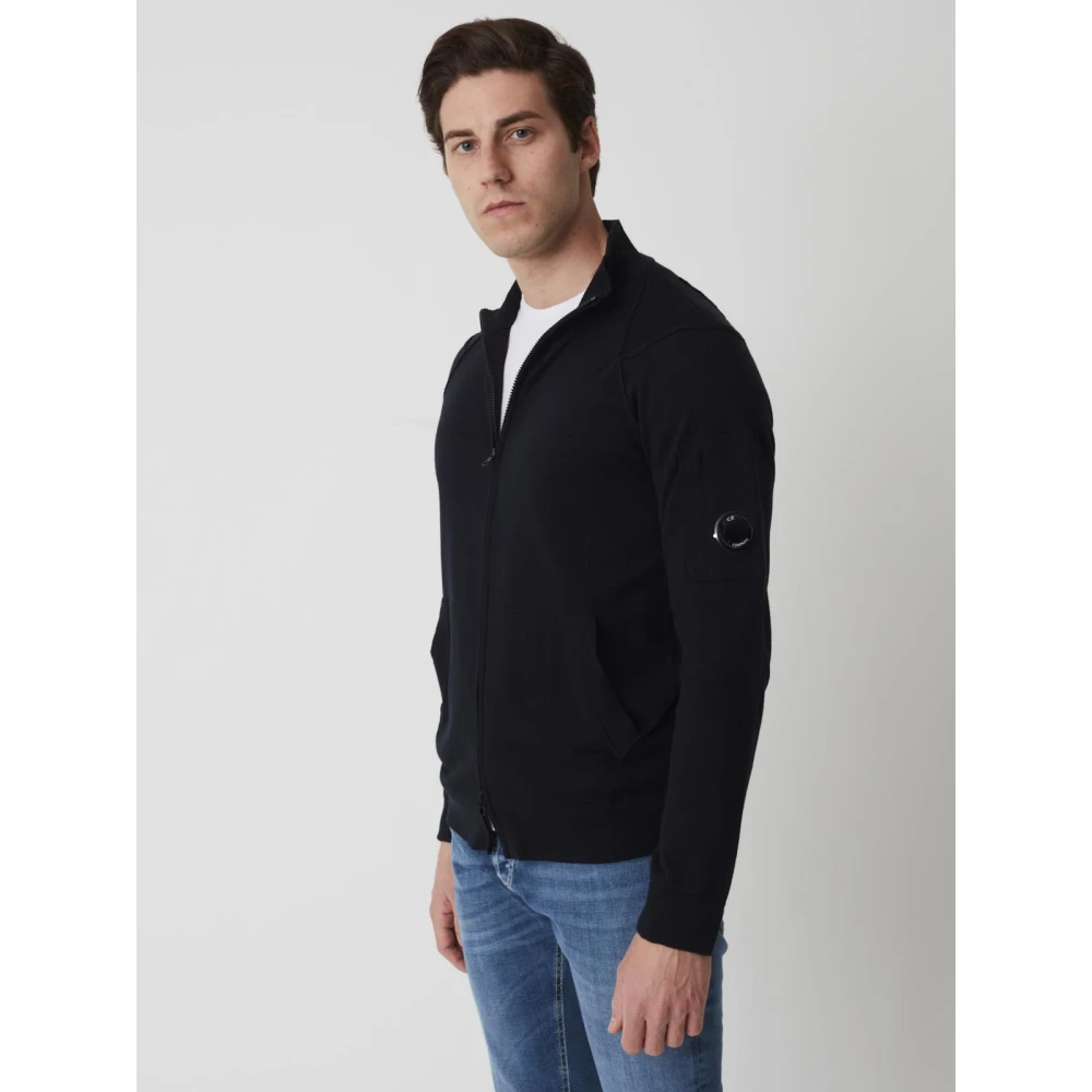 C.P. Company Stijlvolle Cardigan Sweater voor Vrouwen Black Heren