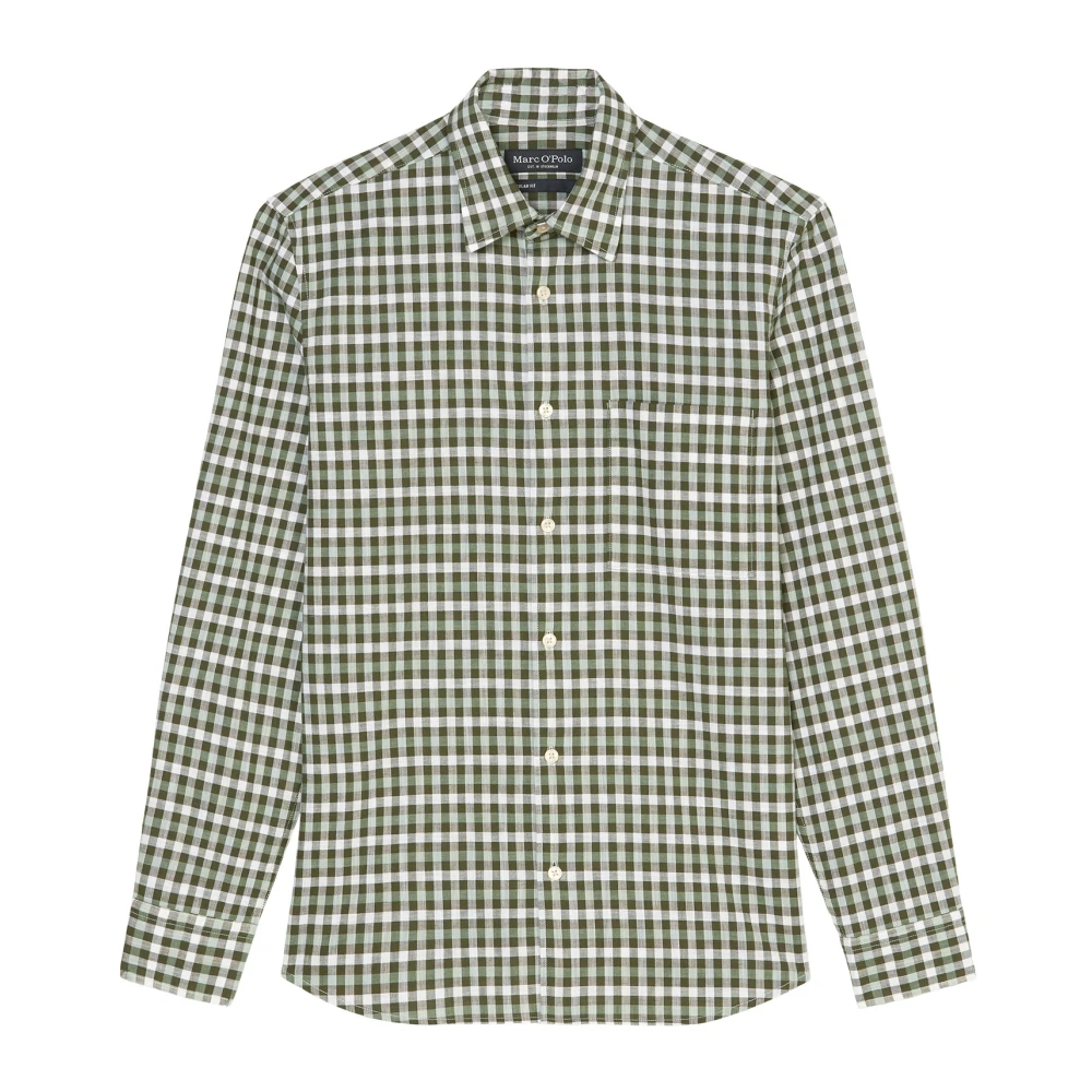 Marc O'Polo Gewoon overhemd Green Heren