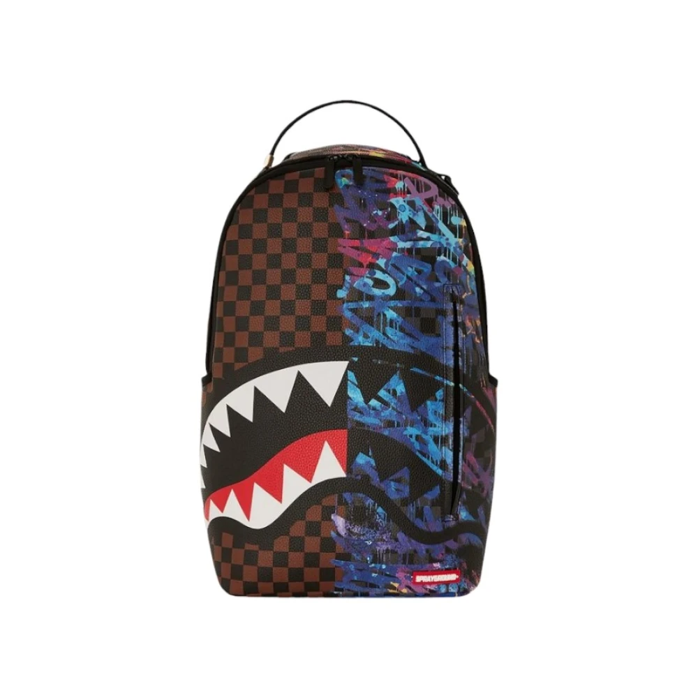 Sprayground Glow in the Dark City Rugzak Brown Unisex