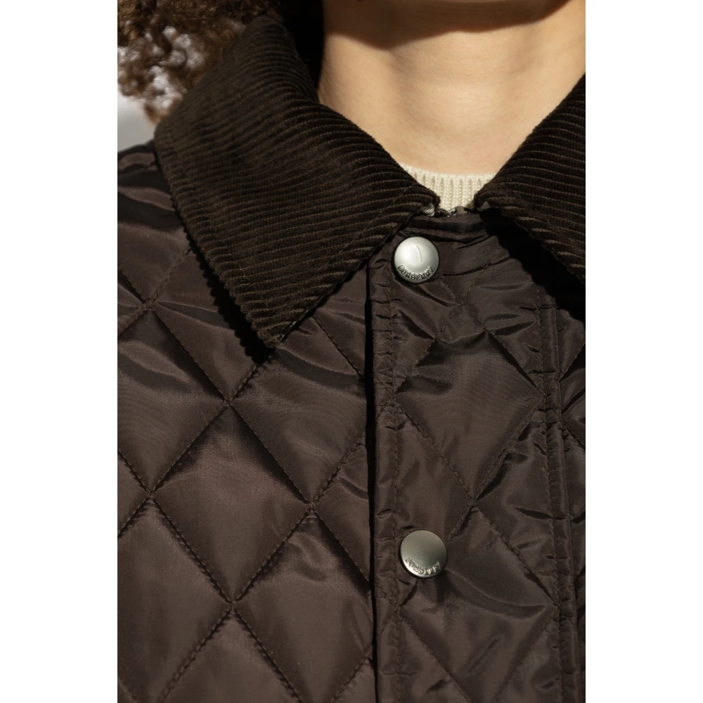 Burberry Gewatteerde jas Brown Dames