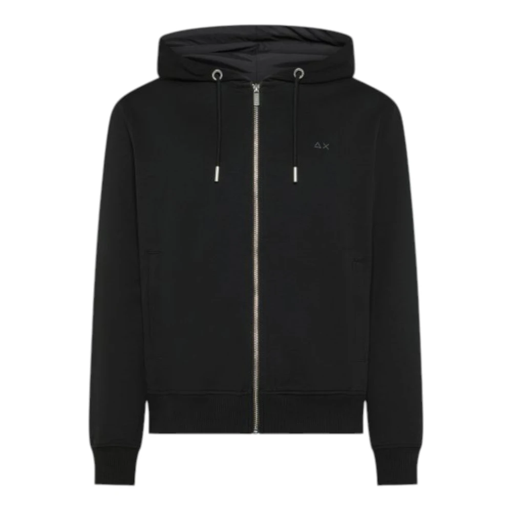 Sun68 Hombre Negro - Sudadera Con Cremallera - Sweatshirts & Hoodies - S