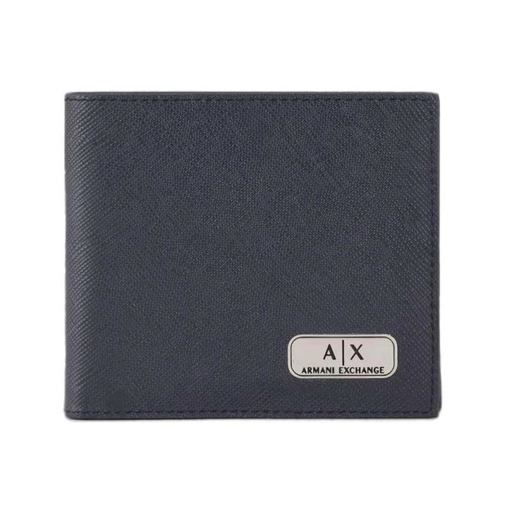 Armani Exchange Wallets & Cardholders, Male, One Size, Mens Wallet Black