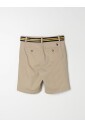 beige-classic-fit-kids-shorts
