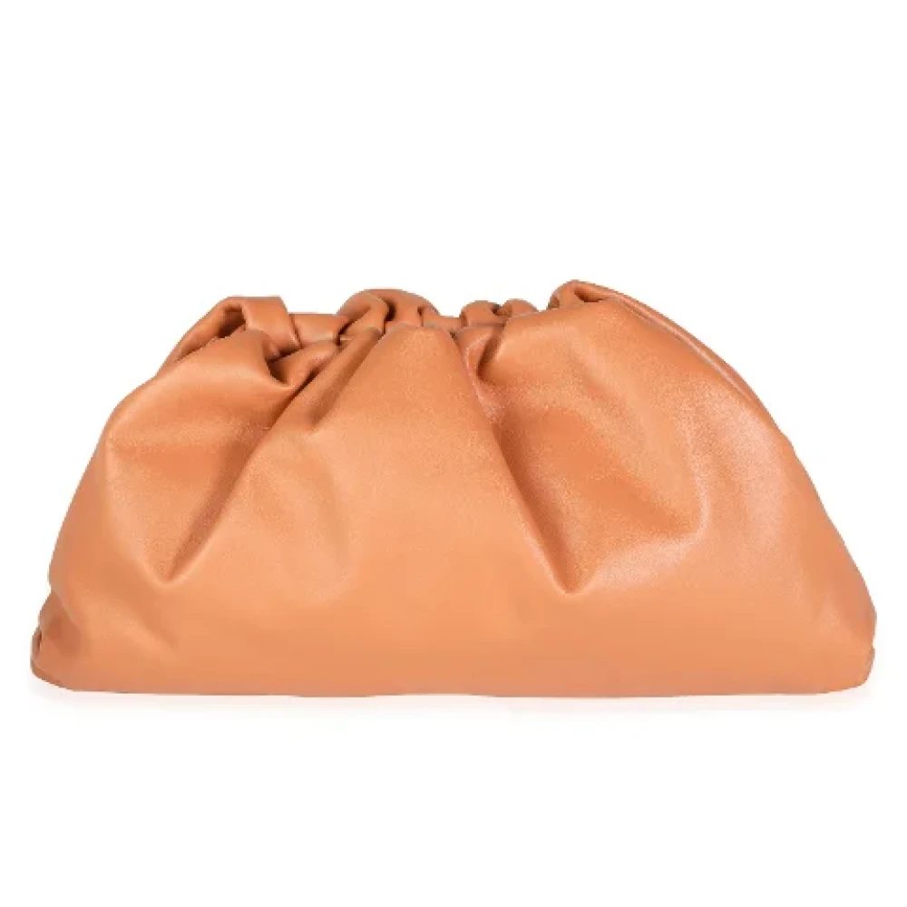 Bottega Veneta Vintage Pre-owned Leather pouches Orange Dames