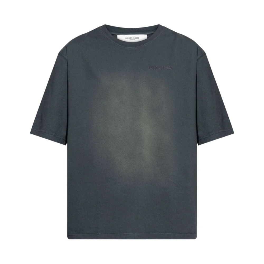Golden Goose Men's Black T-Shirts, M, Journey T-Shirt