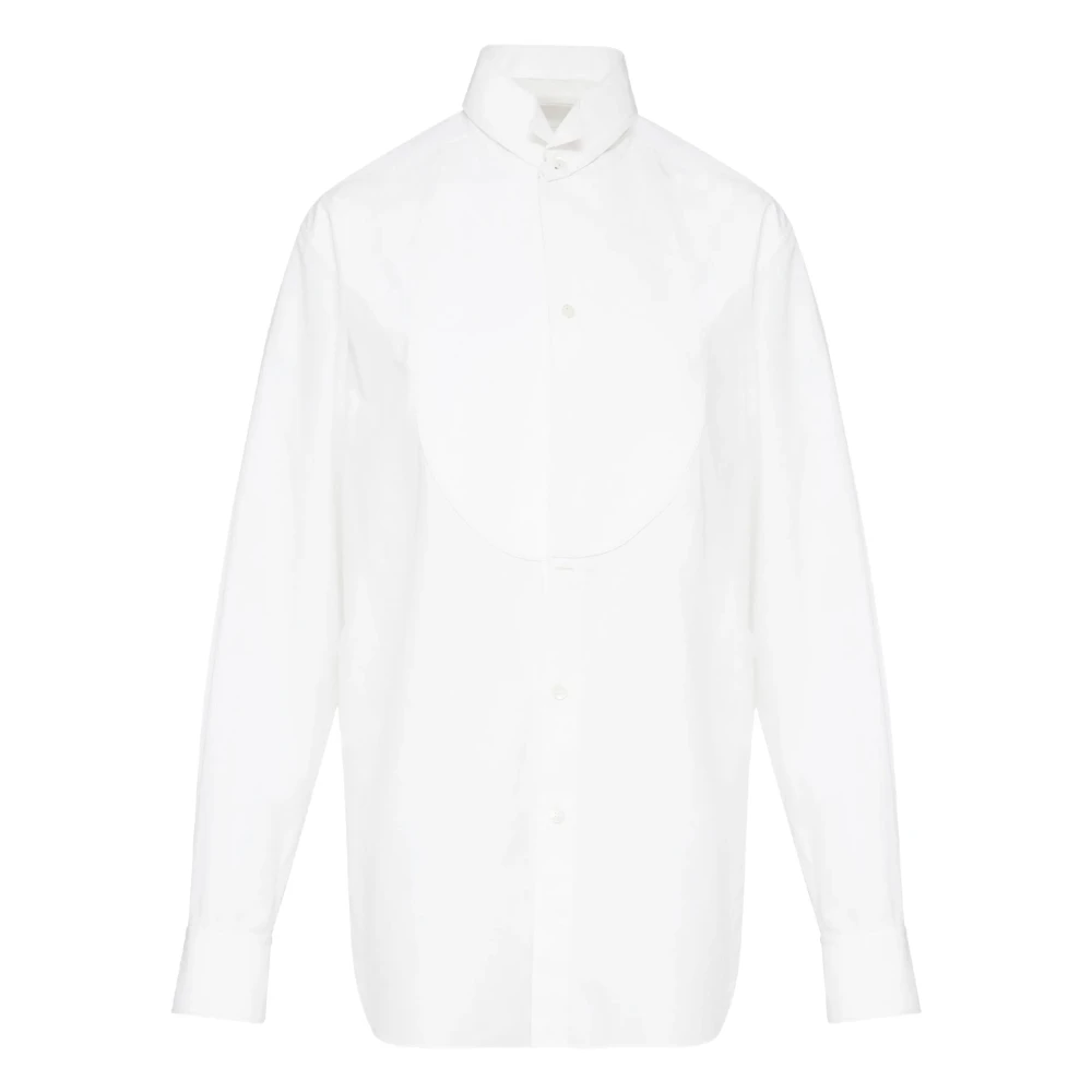 Maison Margiela Vit Långärmad Skjorta