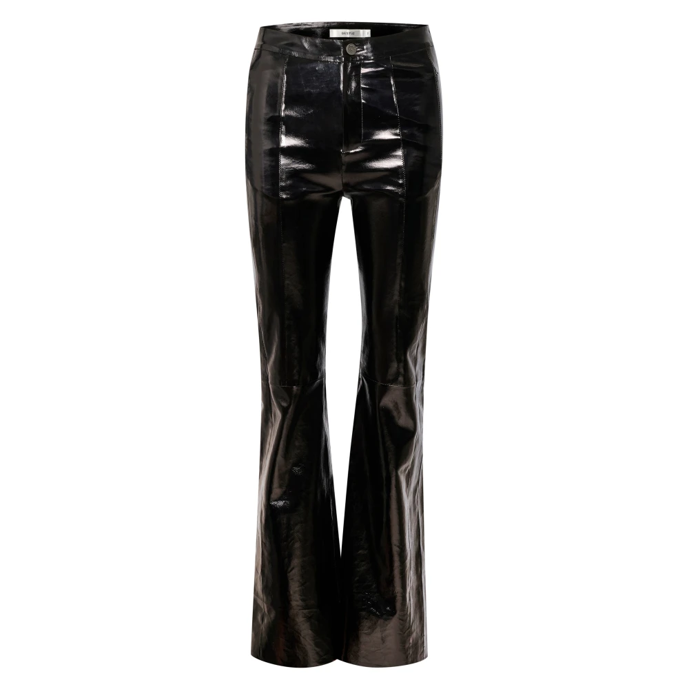 Gestuz Leren Broek GoChagz MW Black Dames