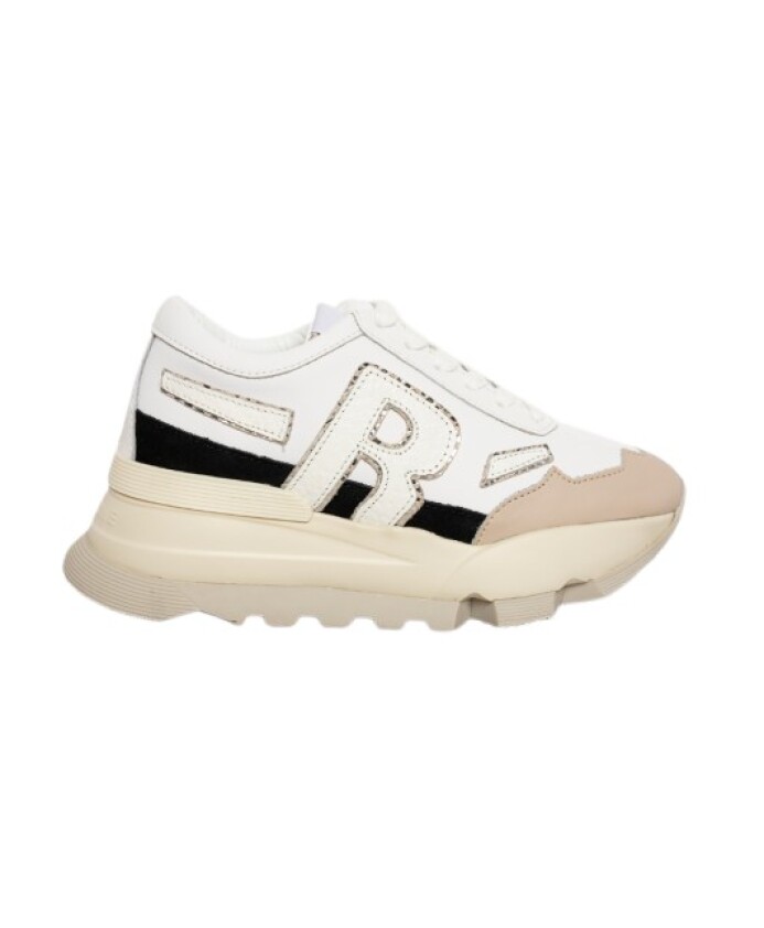 sneakers-soft-box-snake-blanc-argent