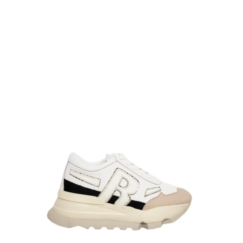 Rucoline Slang Soft Box Sneakers Dames Schoenen Beige
