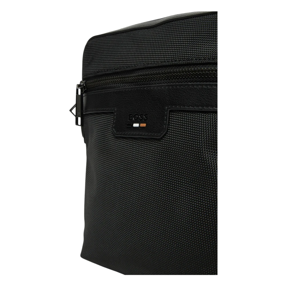 Hugo Boss Heren Schoudertas Lente Zomer Collectie Black Heren