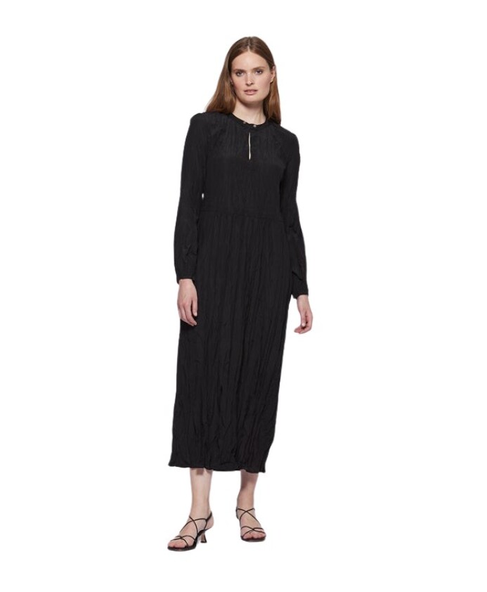 robe-midi-en-soie-imprimee