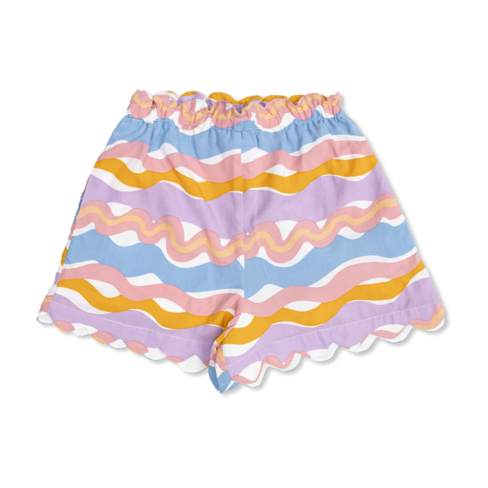 Stella Mccartney Unisex Kids Multicolor Shorts, 8 Y, Patterned Shorts