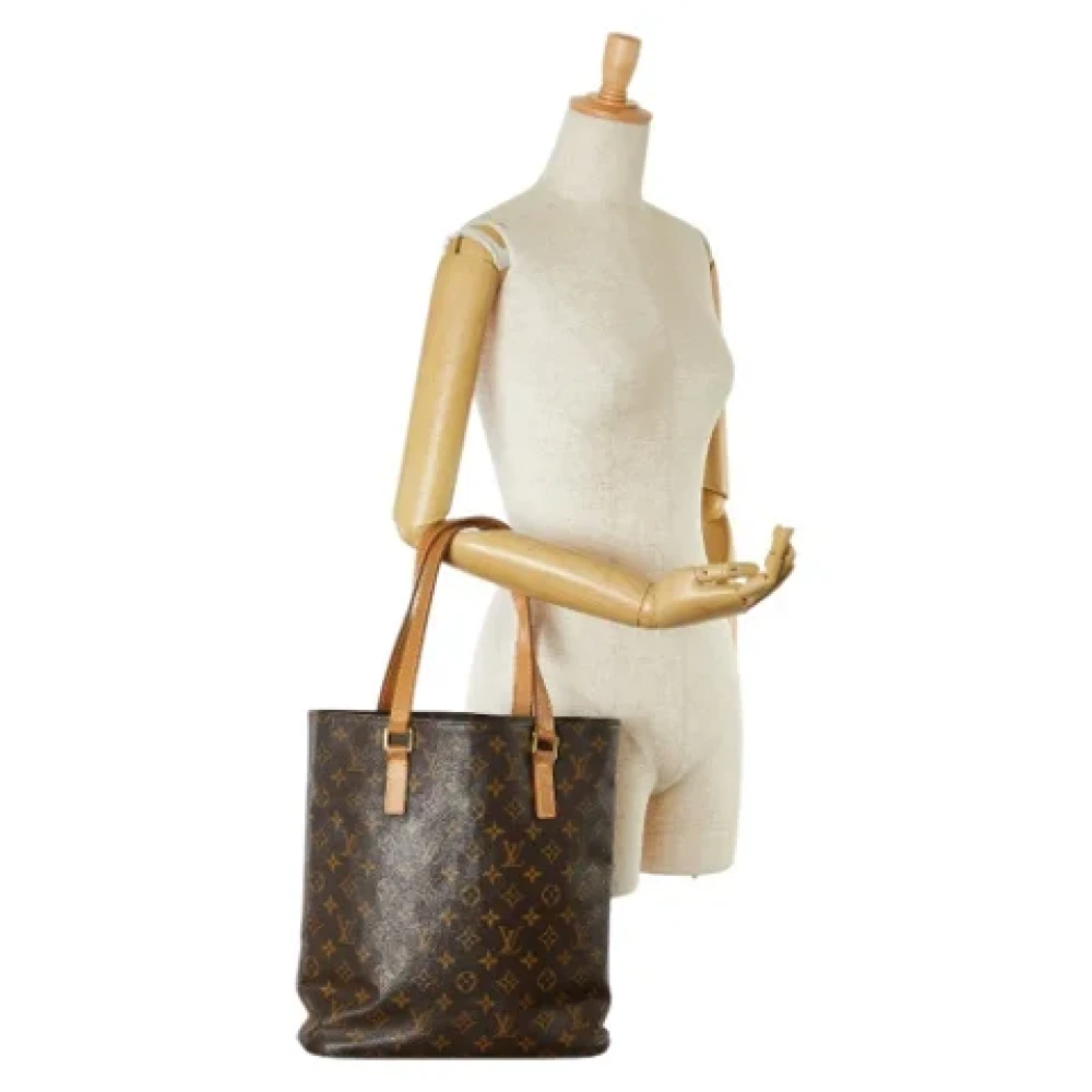 Louis Vuitton Vintage Pre-owned Leather totes Brown Dames