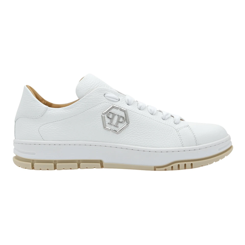 Philipp Plein Low-Top Sneakers Hexagon unisex Schoenen Wit