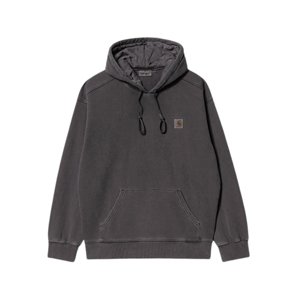 Carhartt Wip Gray Hoodies, Male, M, Hooded Nelson Sweat