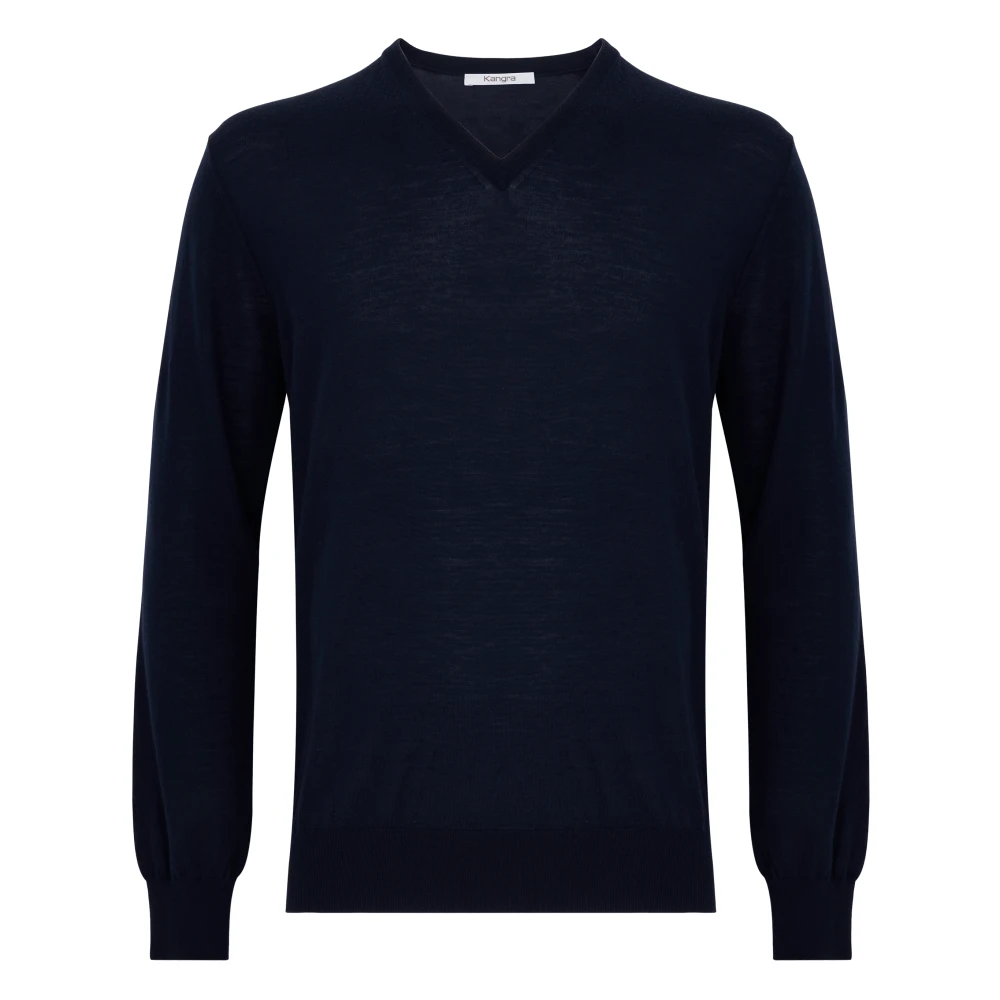 Kangra Blauwe Sweater Collectie Blue Heren