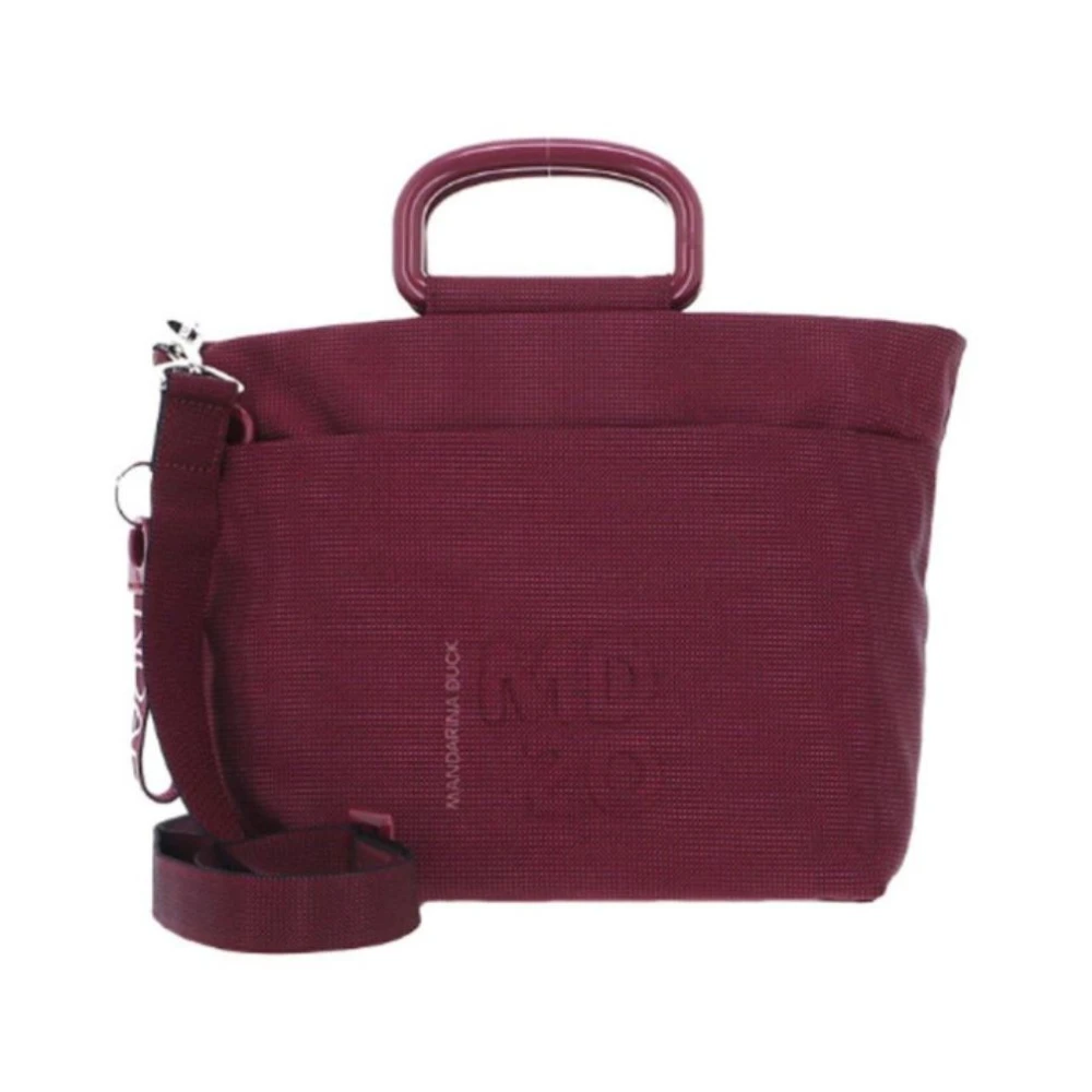 Mandarina Duck Stijlvolle Md20 Schoudertas Pink Dames