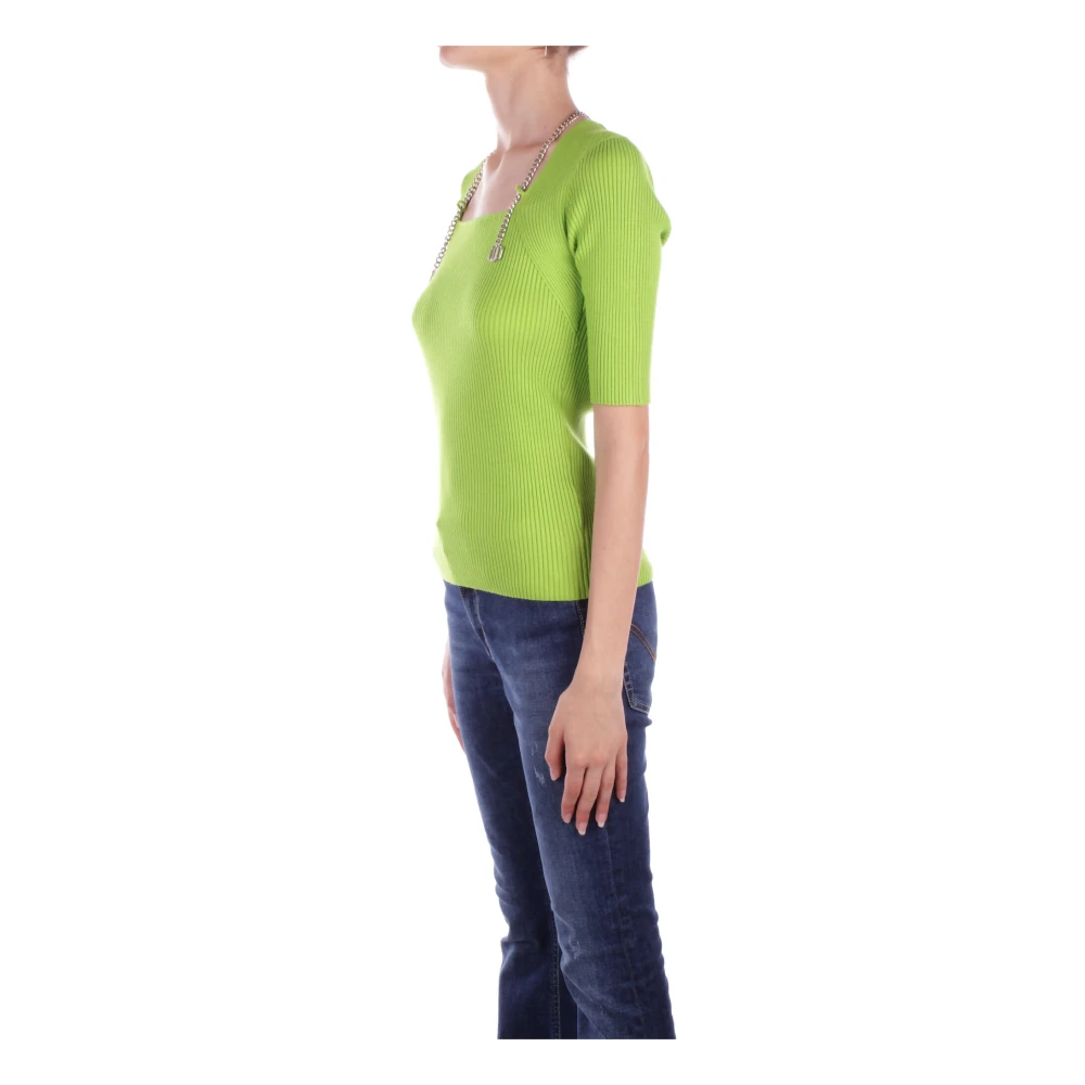 Liu Jo Groene Sweater met Cut-Out Details Green Dames