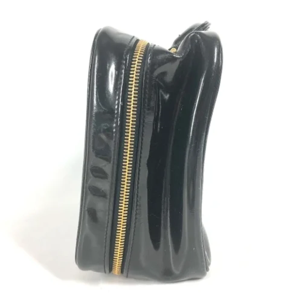 Chanel Vintage Pre-owned Leather chanel-bags Black Dames