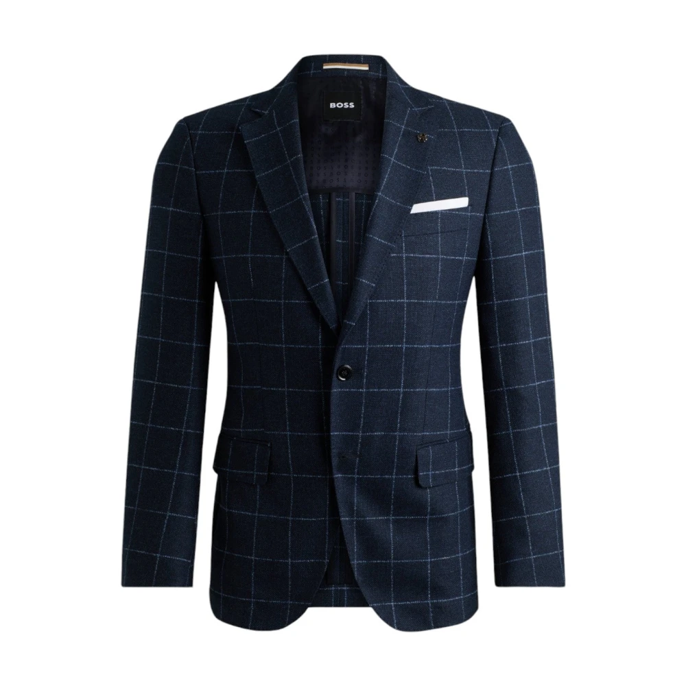 Hugo - Jackets > Blazers - Blue - Hugo - Modalova
