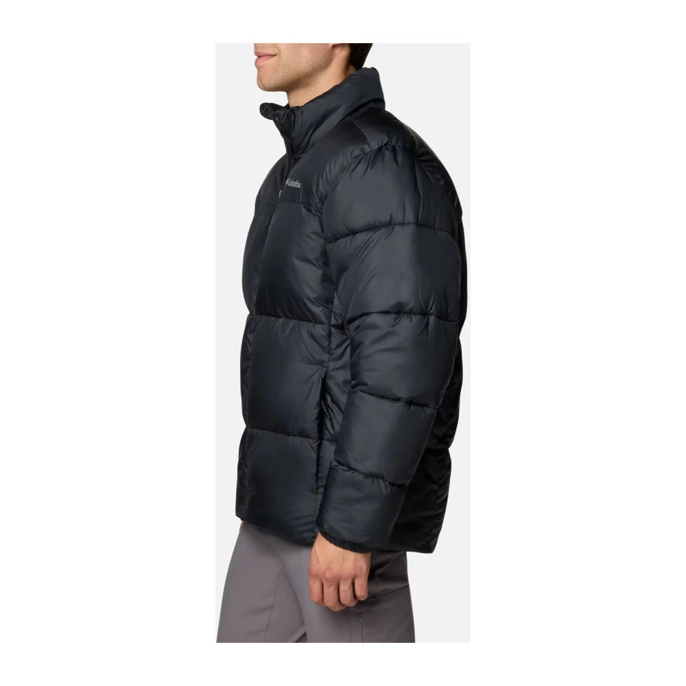 Columbia Zwarte Puffect Heren Winterjas Black Heren
