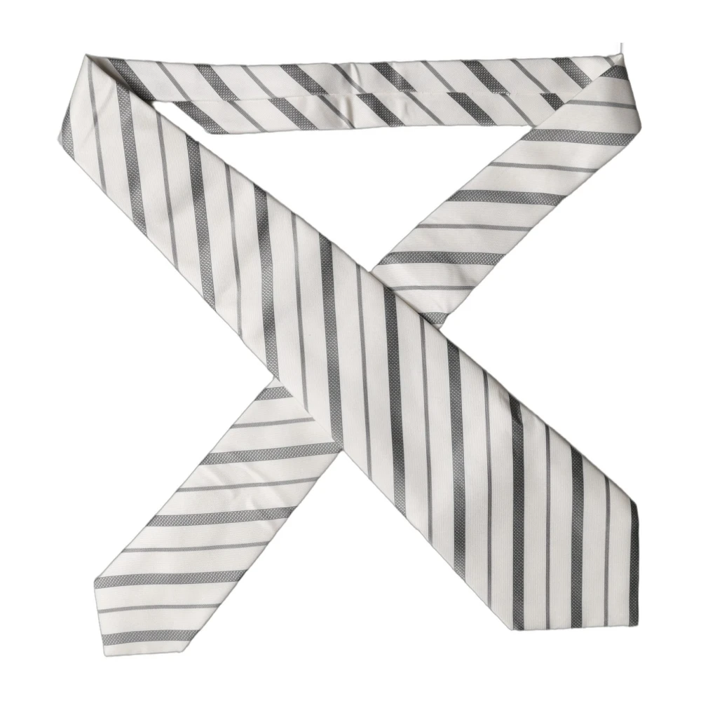 Dolce & Gabbana Women's White Necktie - Ties - One Size - Accessories
