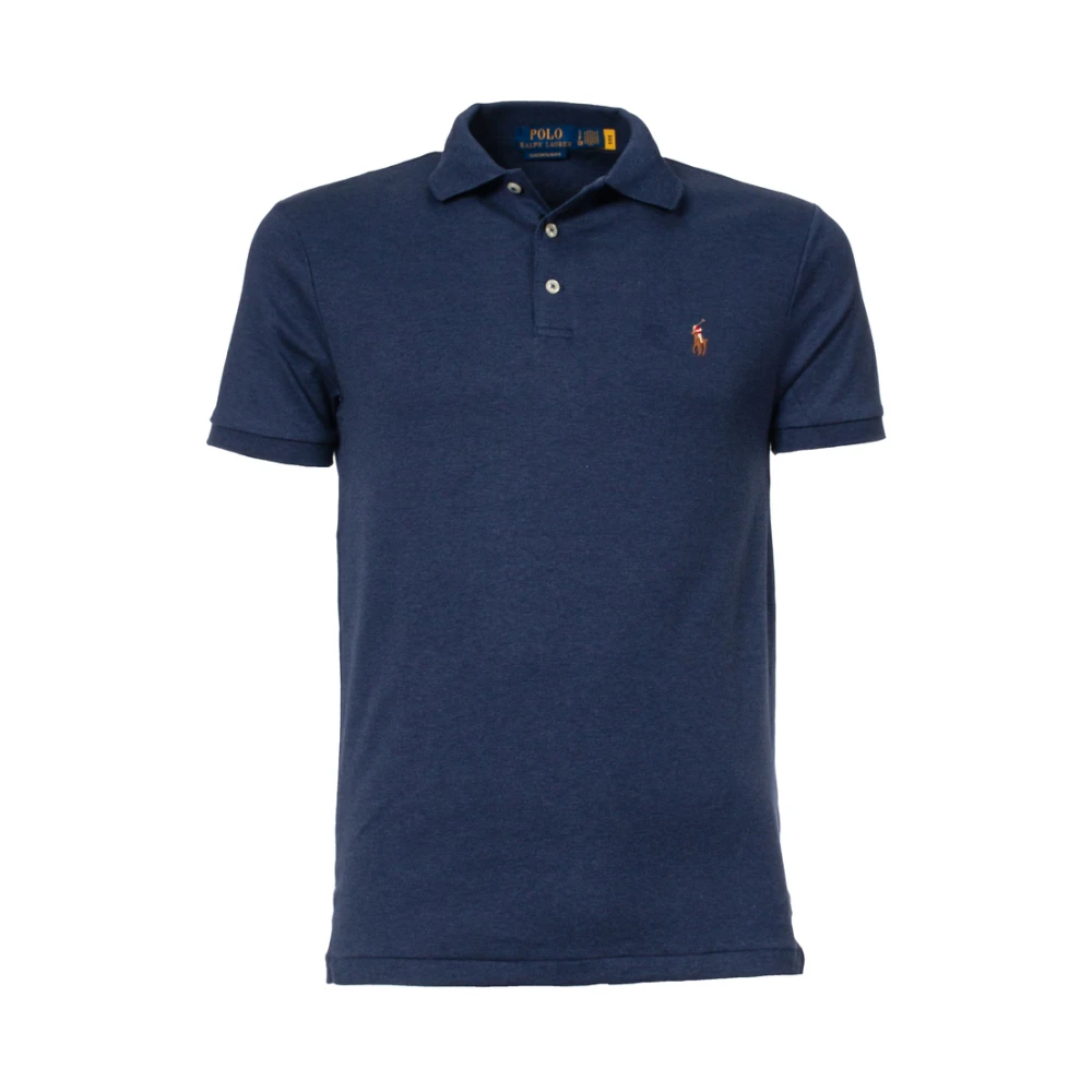 Polo Ralph Lauren Bomull Polo Skjorta Klassisk Stil Blue, Pojke