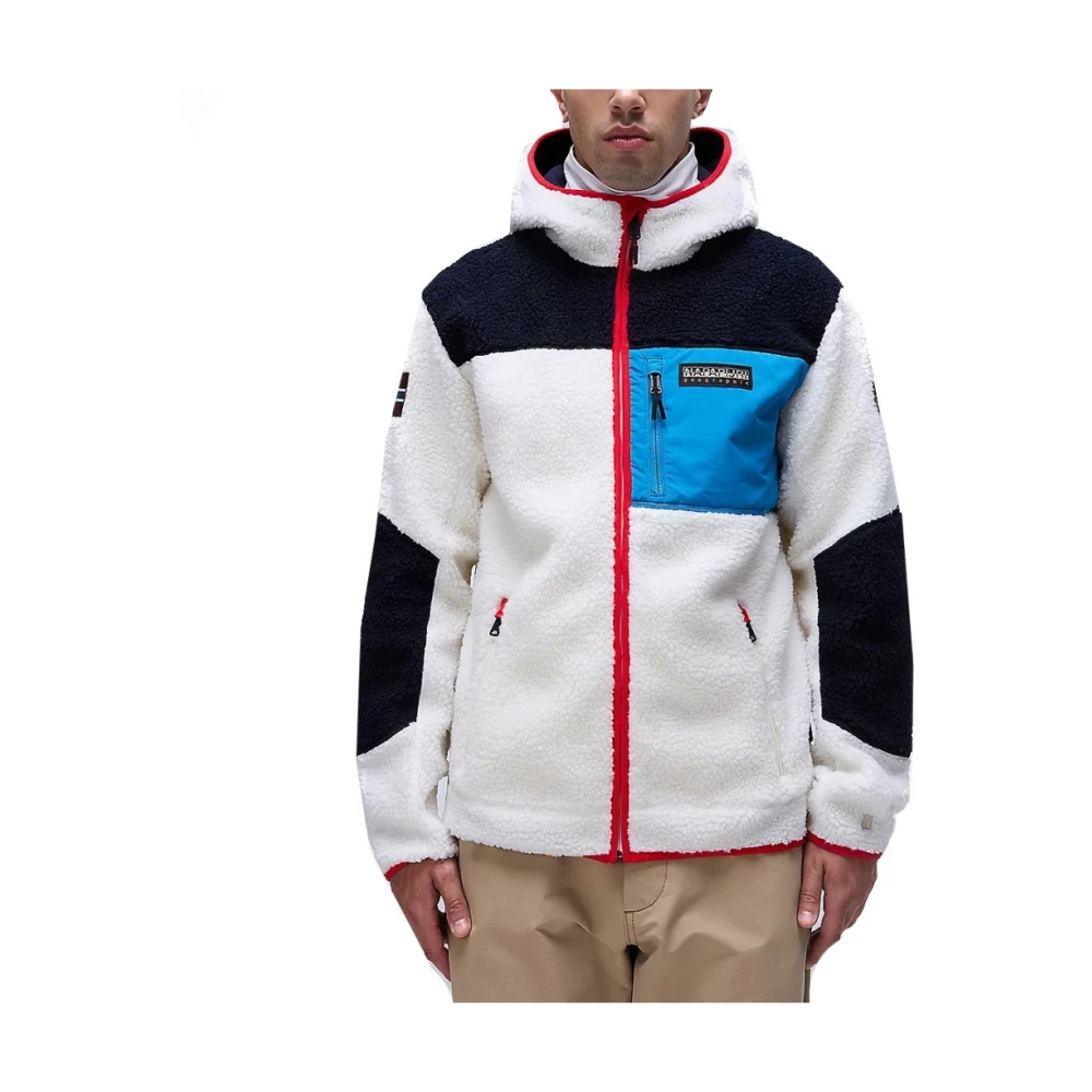 Napapijri Stijlvolle Winterjassen Collectie White Heren