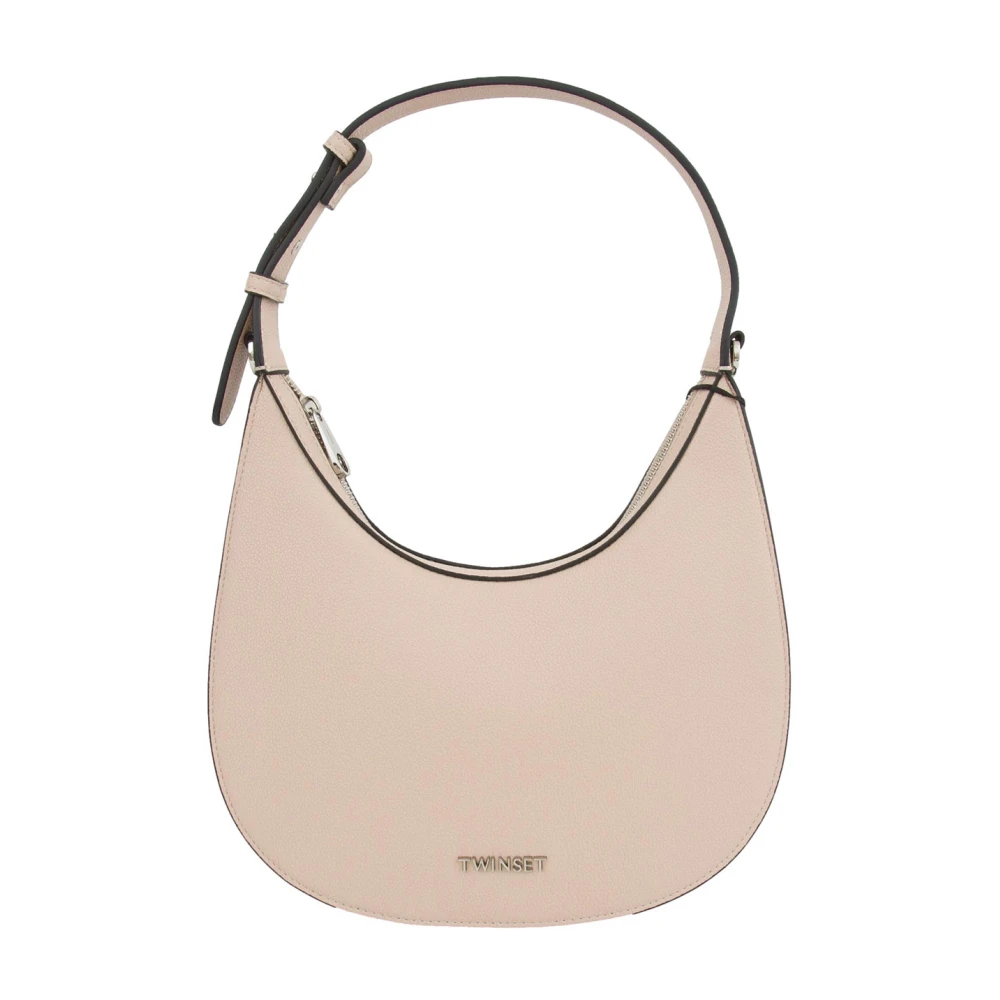 Twinset Women's Beige Handbags, One Size, Caramel Hobo Bag