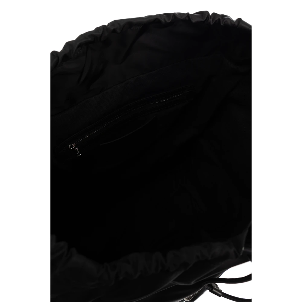 Moschino Rugzak met talrijke zakken Black Heren