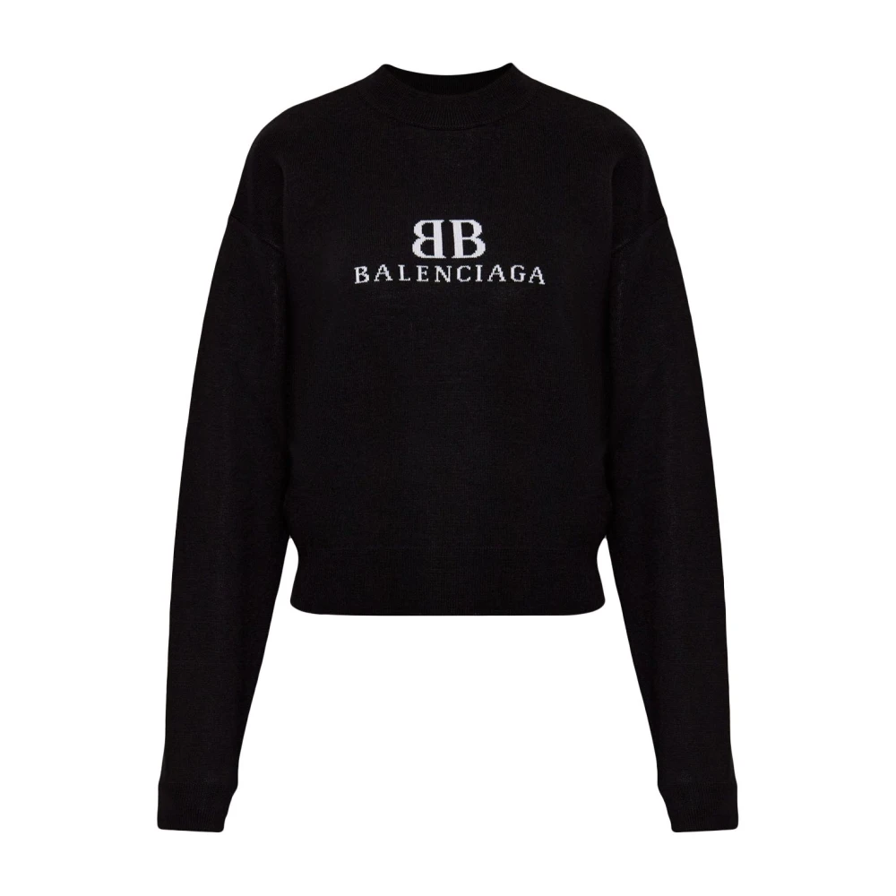 Balenciaga Zwarte Sweater Collectie Black Dames