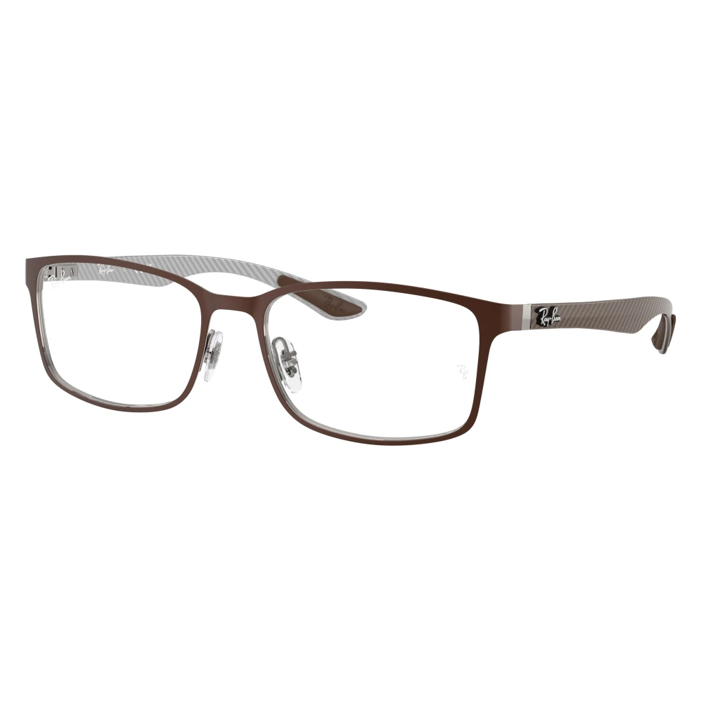 Ray-Ban Unisex Brown Rx8424 Optical Frame - Glasses - 55 Mm - Accessories