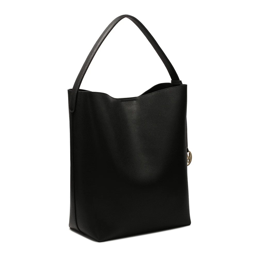 Kazar Grote minimalistische schoudertas Black Dames