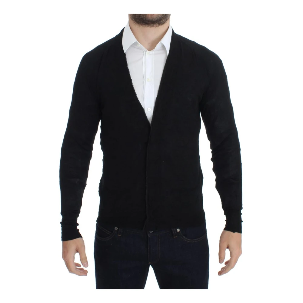 Costume National Uomo Nero Maglie, S, New,