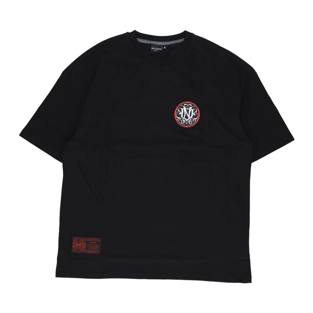 Dolly Noire Monogram Voorjaar Tee Zwart T-Shirt Black Heren