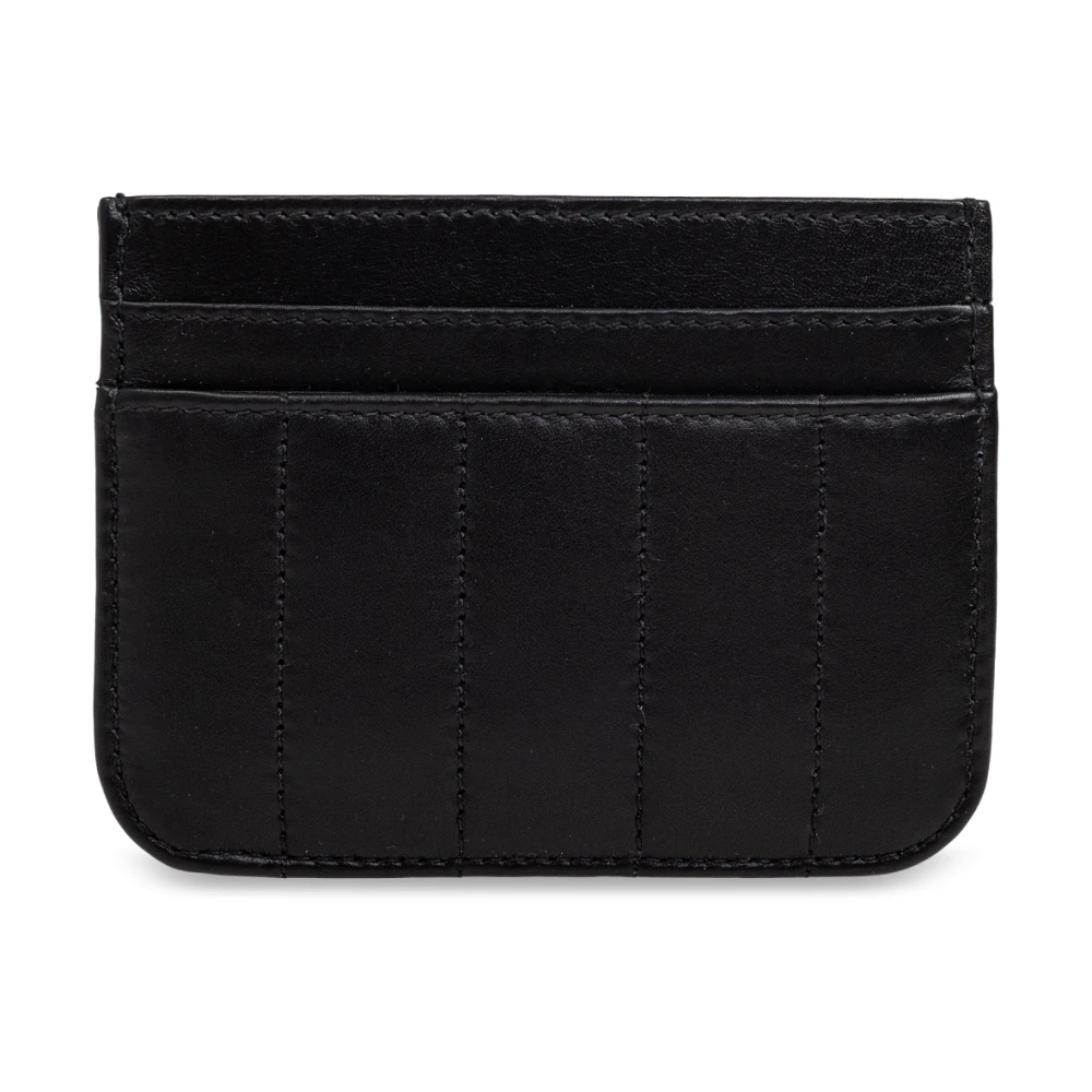 Balenciaga Leren Kaarthouder Black Dames