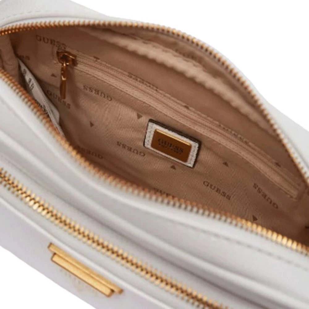 Guess Cosette Camera Crossbody Bag White Dames