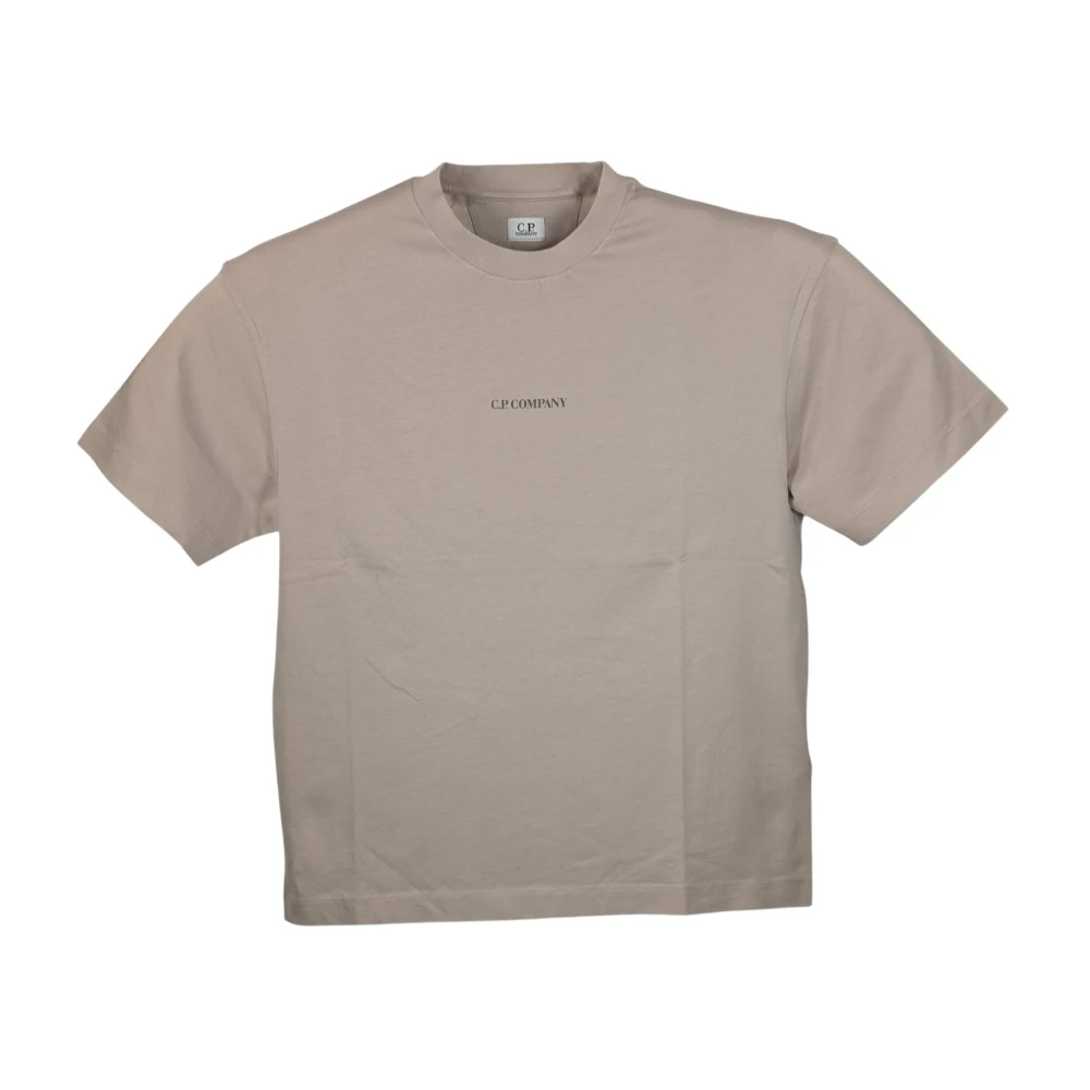 C.p. Company Men's Gray Short Sleeve T-Shirt - T-Shirts - M - Tops