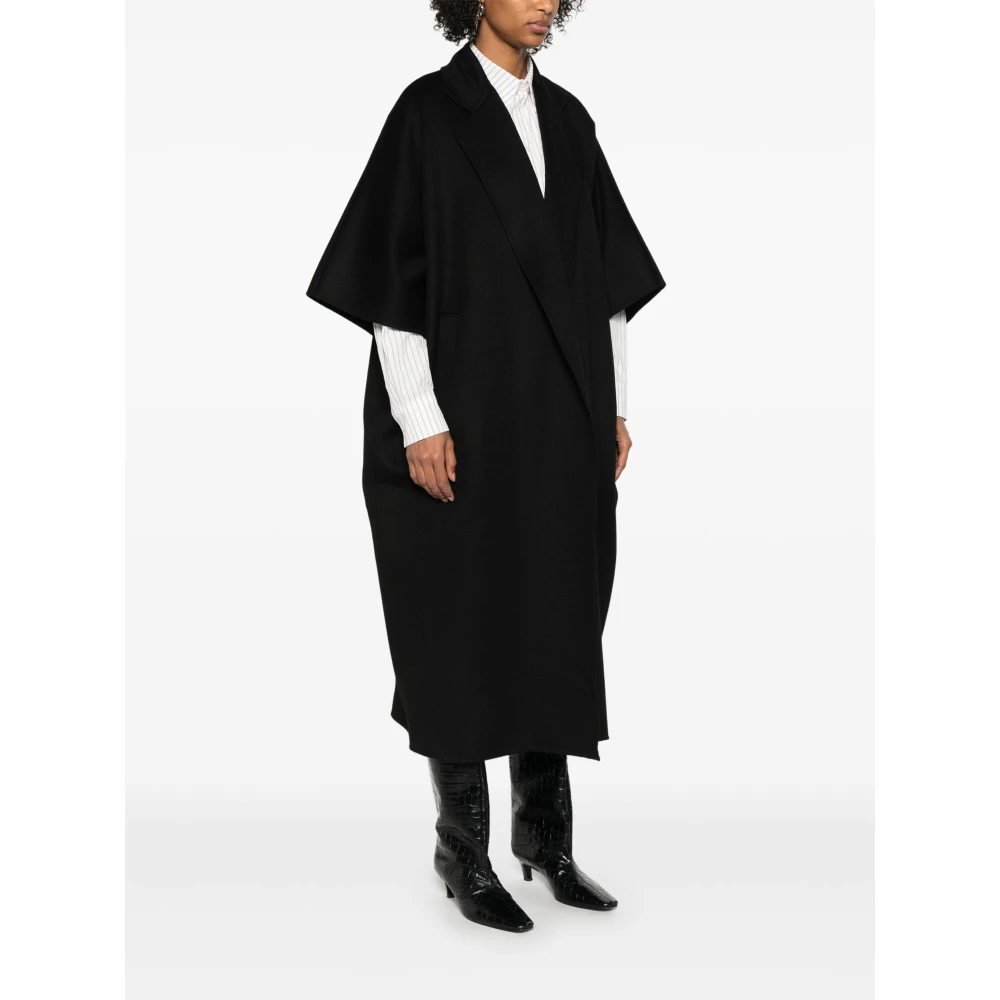 Max Mara Zwarte Gitano Elegante Jurk Black Dames