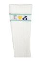 chaussettes-terry-blanches-avec-imprime-cerise