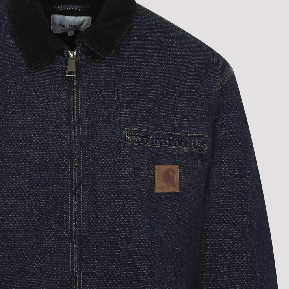 Carhartt WIP Blauwe Jas voor Mannen Stijlvol Ss25 Blue Heren