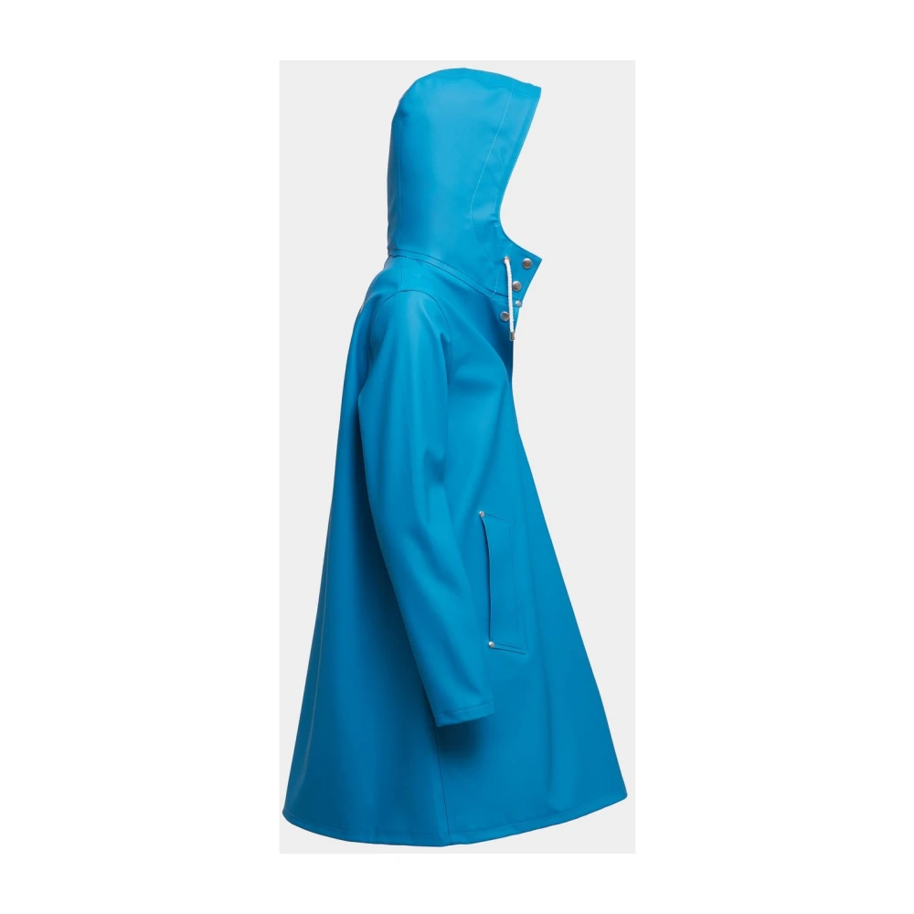 Stutterheim Stockholm Hilltop Raincoat Blue Dames
