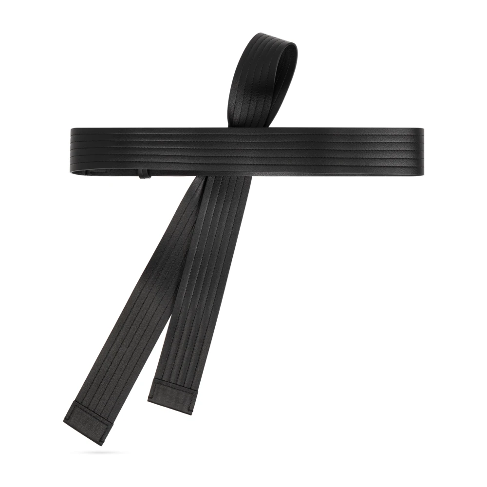 Kenzo Leren Riem Black Dames