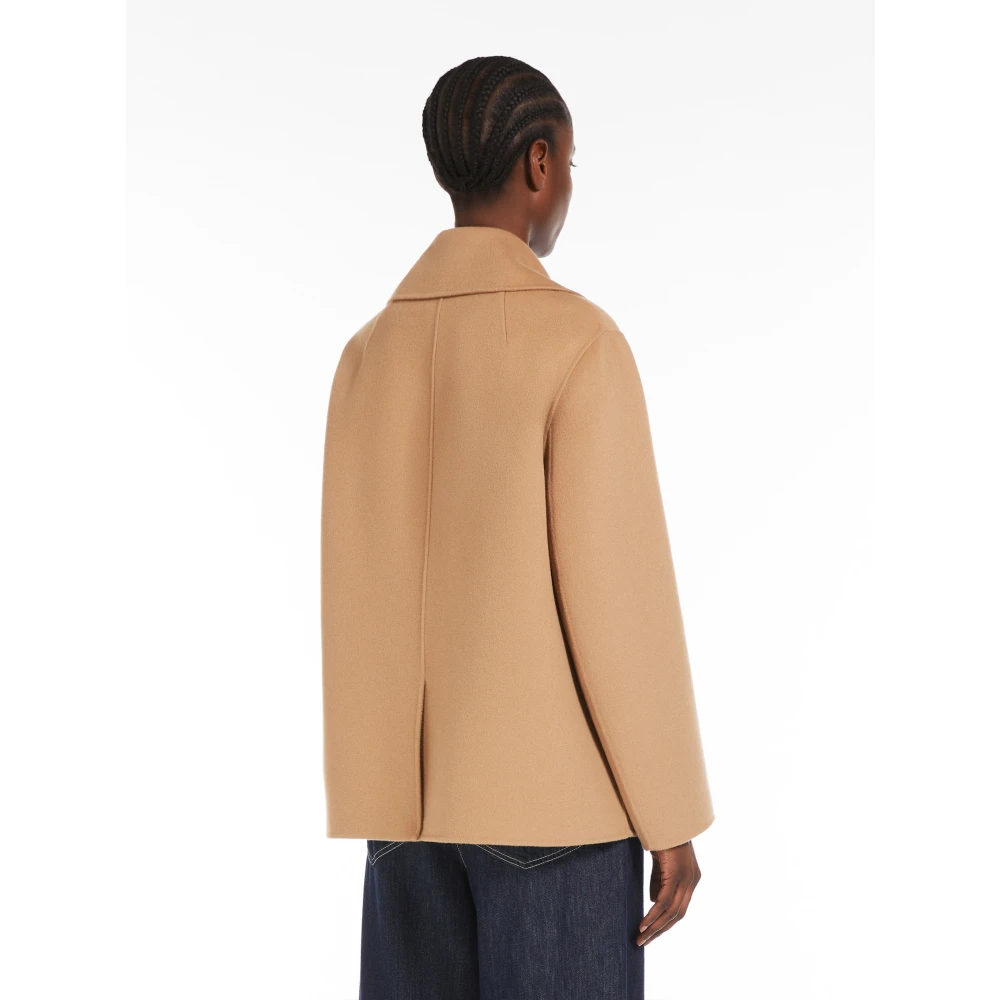 Max Mara Lente Camel Margot Stijlvolle Jurk Brown Dames