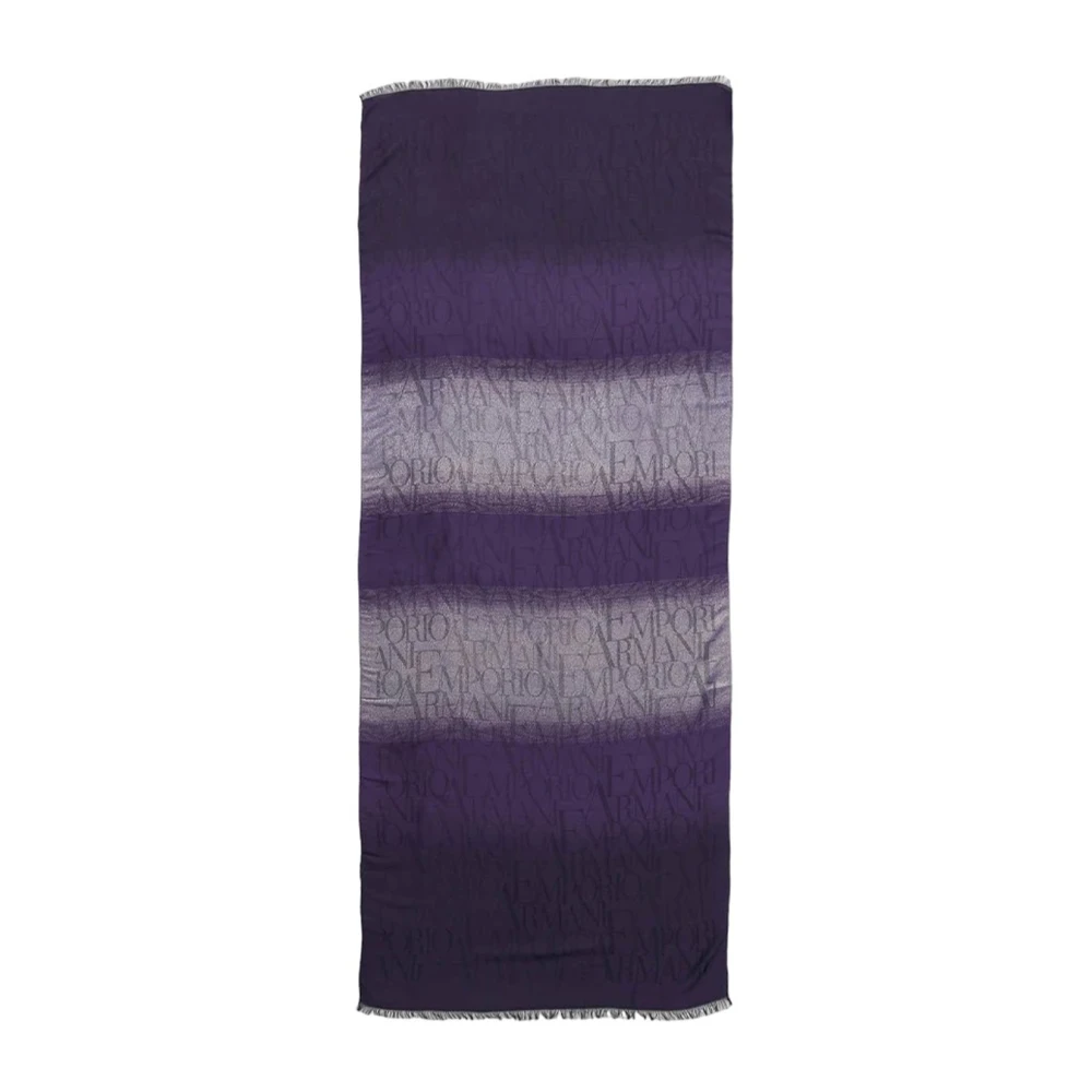 Emporio Armani Vrouw Purper Stola