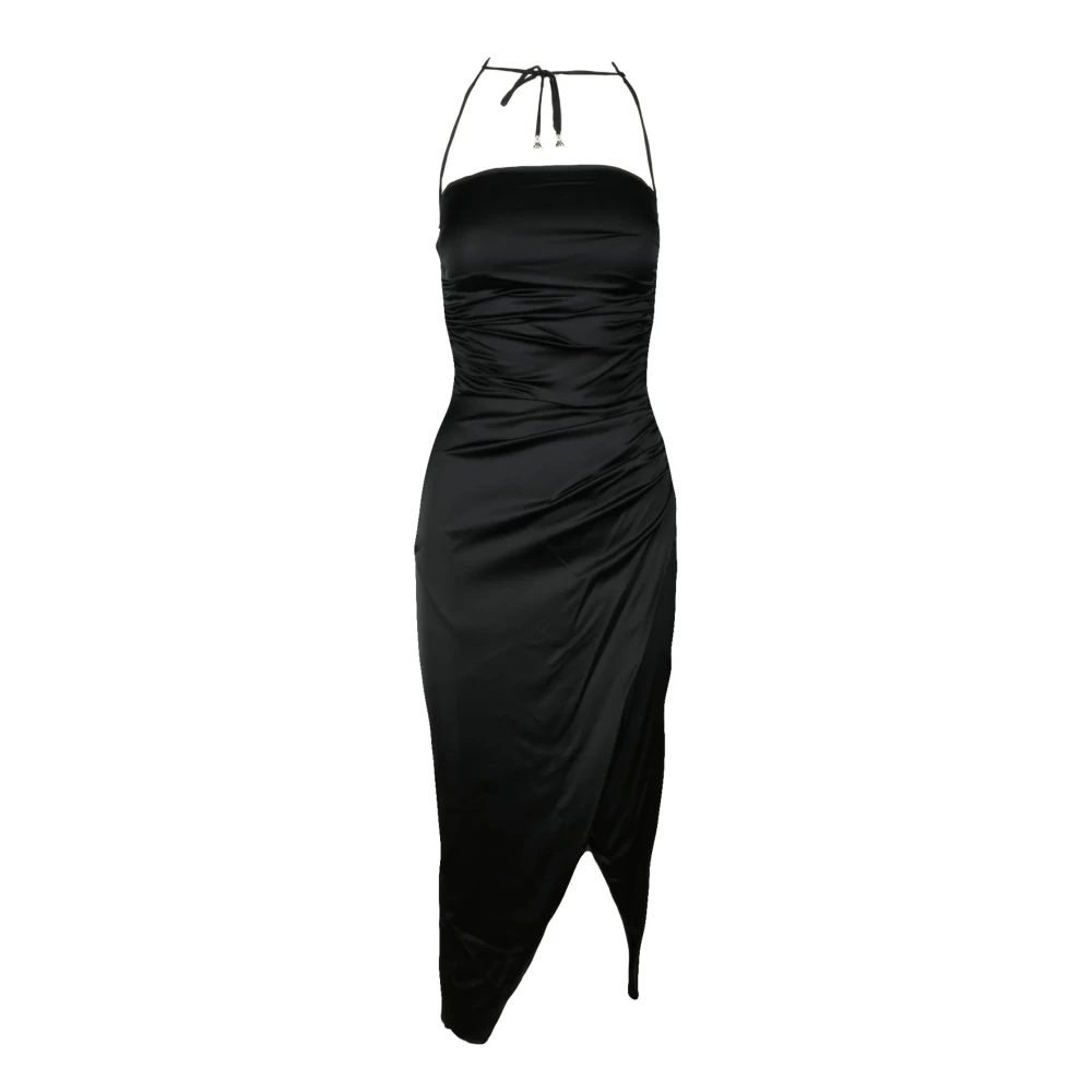 PATRIZIA PEPE Elegante Jurk voor Vrouwen Black Dames