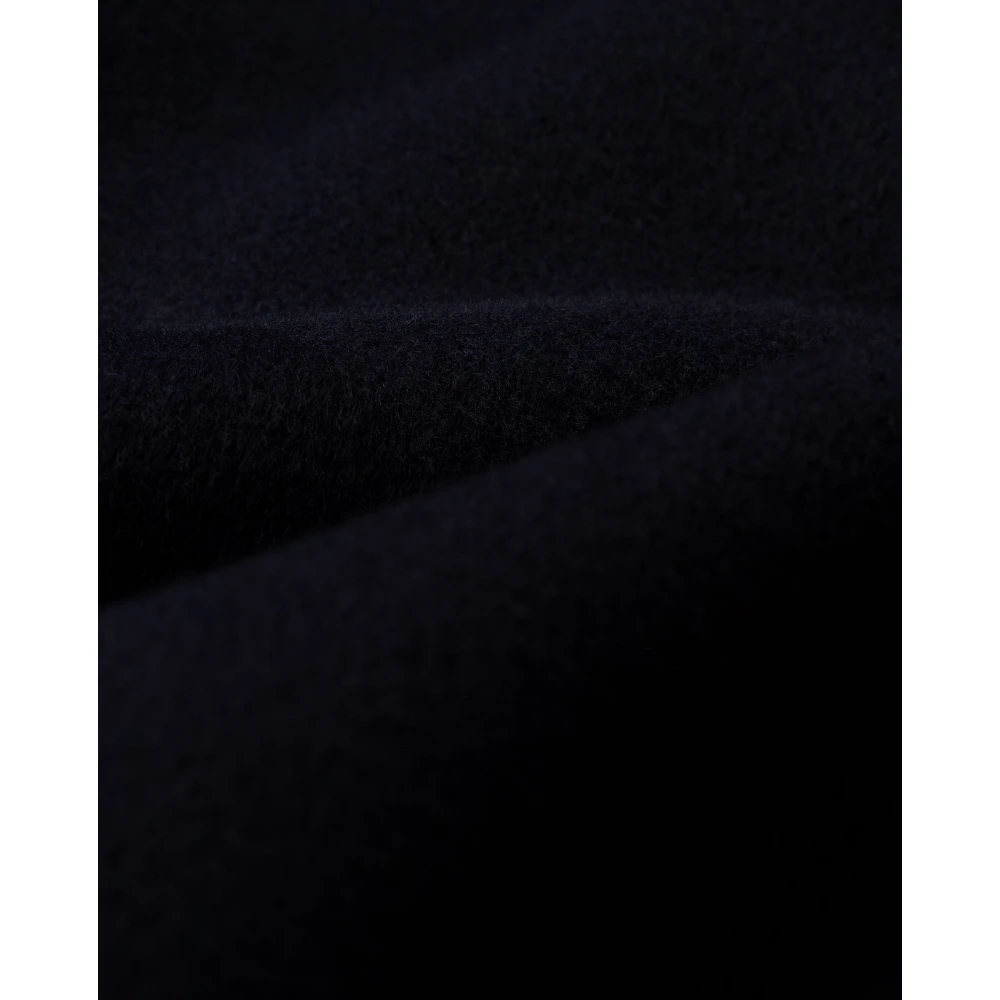 IVY OAK Minimalistische wollen jas met reverskraag Blue Dames