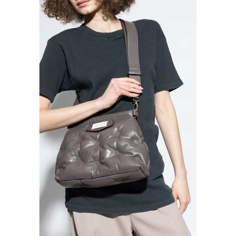 Maison Margiela Glam Slam Small Schoudertas Brown Unisex